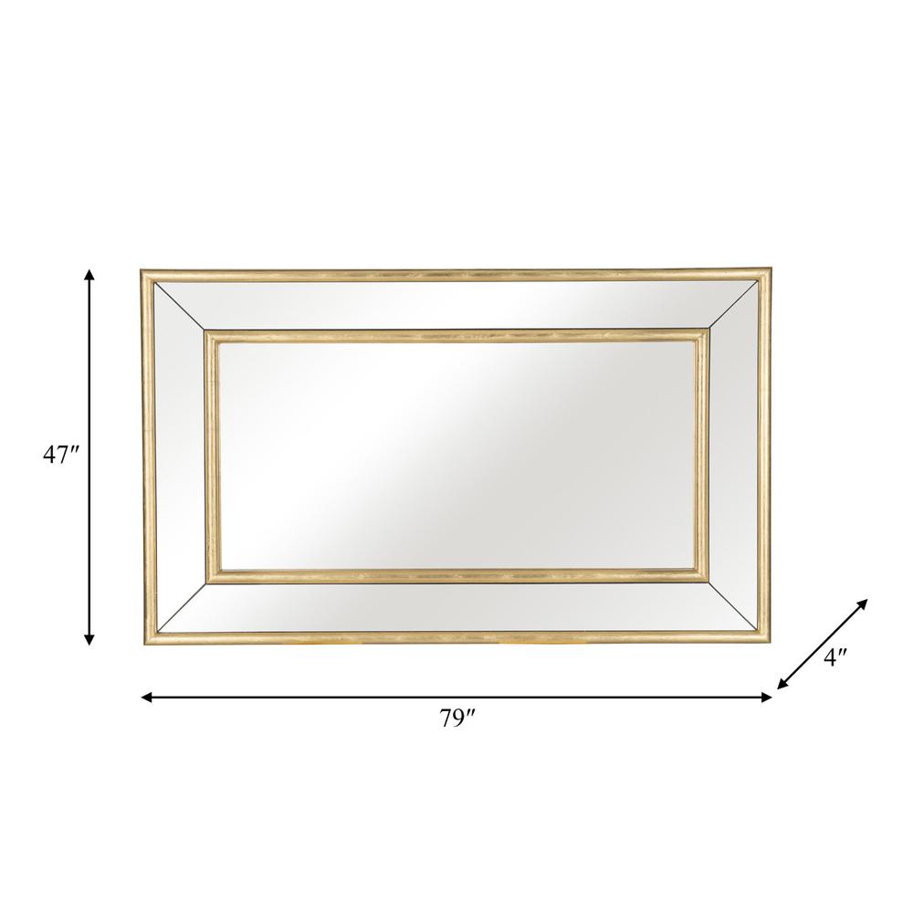 47x79 , Gold Box Mirror. Picture 6
