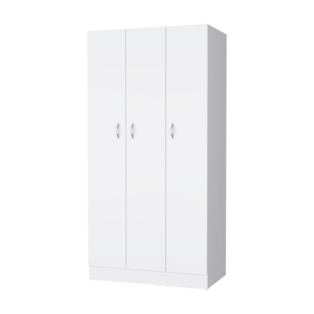 Casper Wardrobe with 2-Drawers, Hanging Rod and 3-Doors. Picture 1