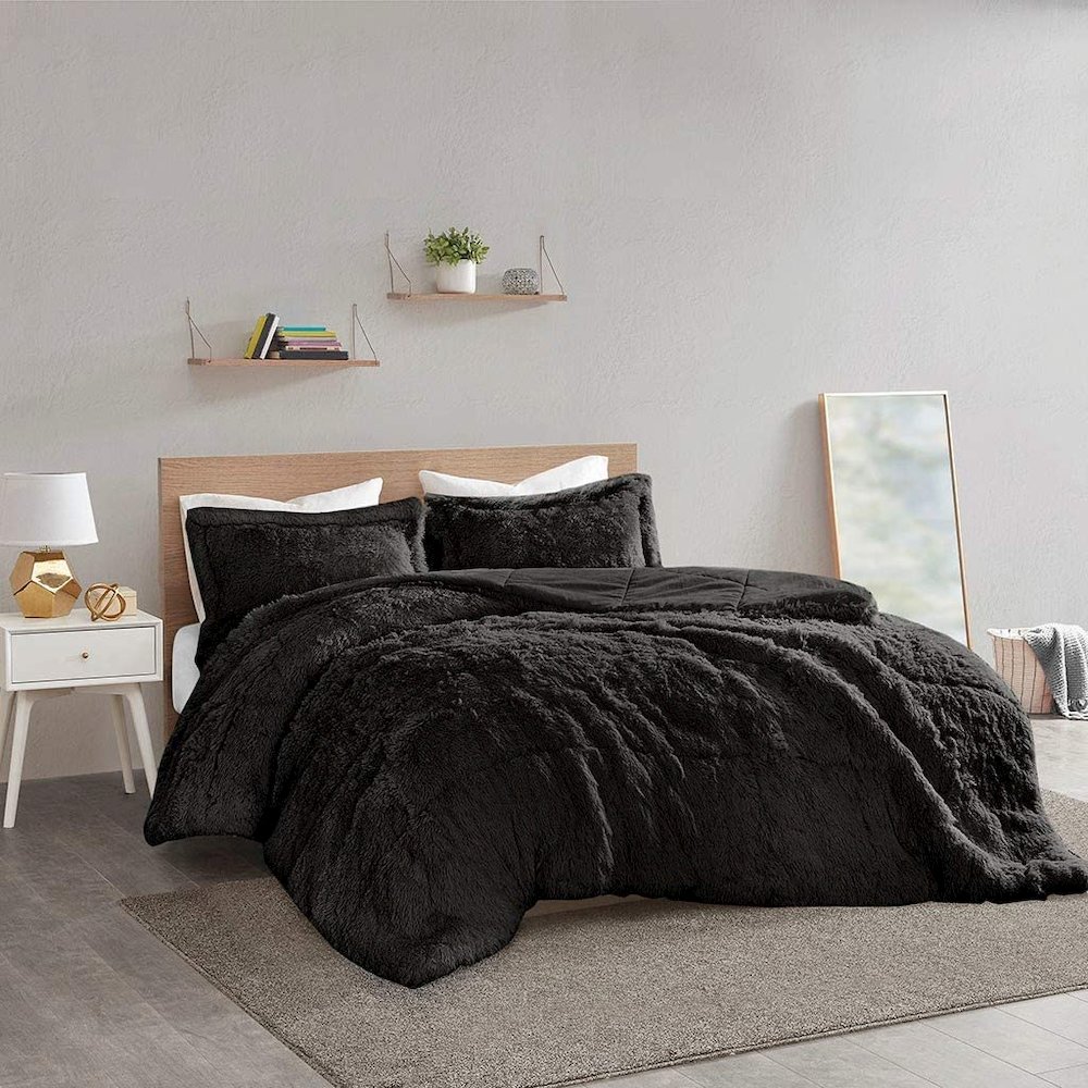 Long Fur Comforter Mini Set, Belen Kox. Picture 1