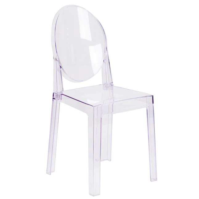 Acrylic Louis Ghost Side Chair, Clear - Set of 1. Picture 1