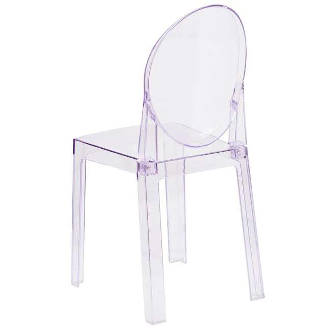 Acrylic Louis Ghost Side Chair, Clear - Set of 1. Picture 2