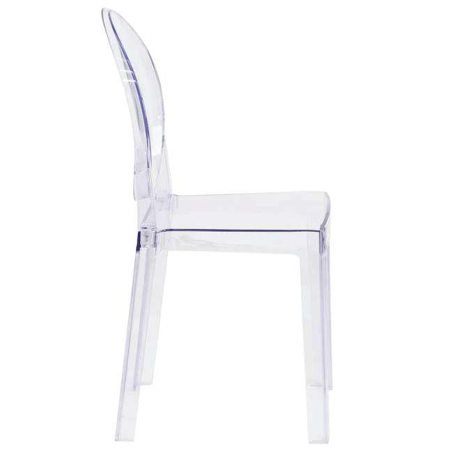 Acrylic Louis Ghost Side Chair, Clear - Set of 1. Picture 5