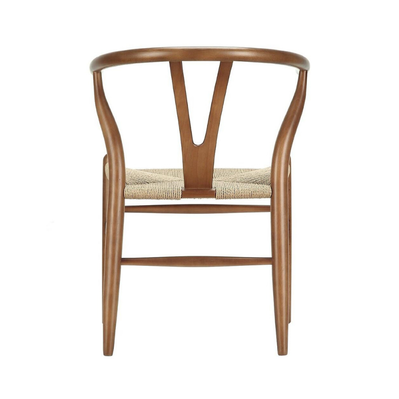 Wishbone Wood Chair Walnut - Set of 2. Picture 3
