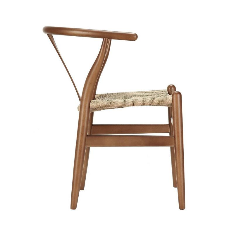 Wishbone Wood Chair Walnut - Set of 2. Picture 2