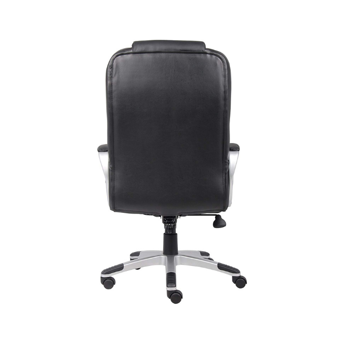 High Back PU Leather Executive Office Chair - Black. Picture 3