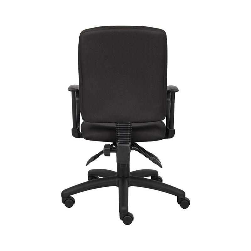 Multi-Function Adjustable Loop Arms Office Chair - Fabric. Picture 3