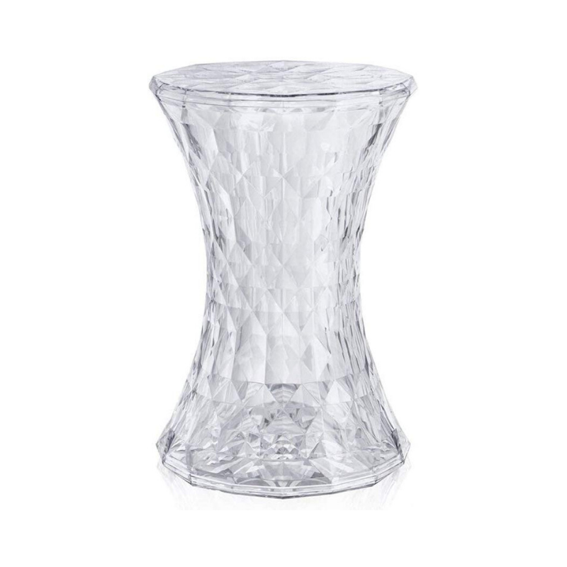 OCC Wanders Accent Stool - Clear. Picture 1