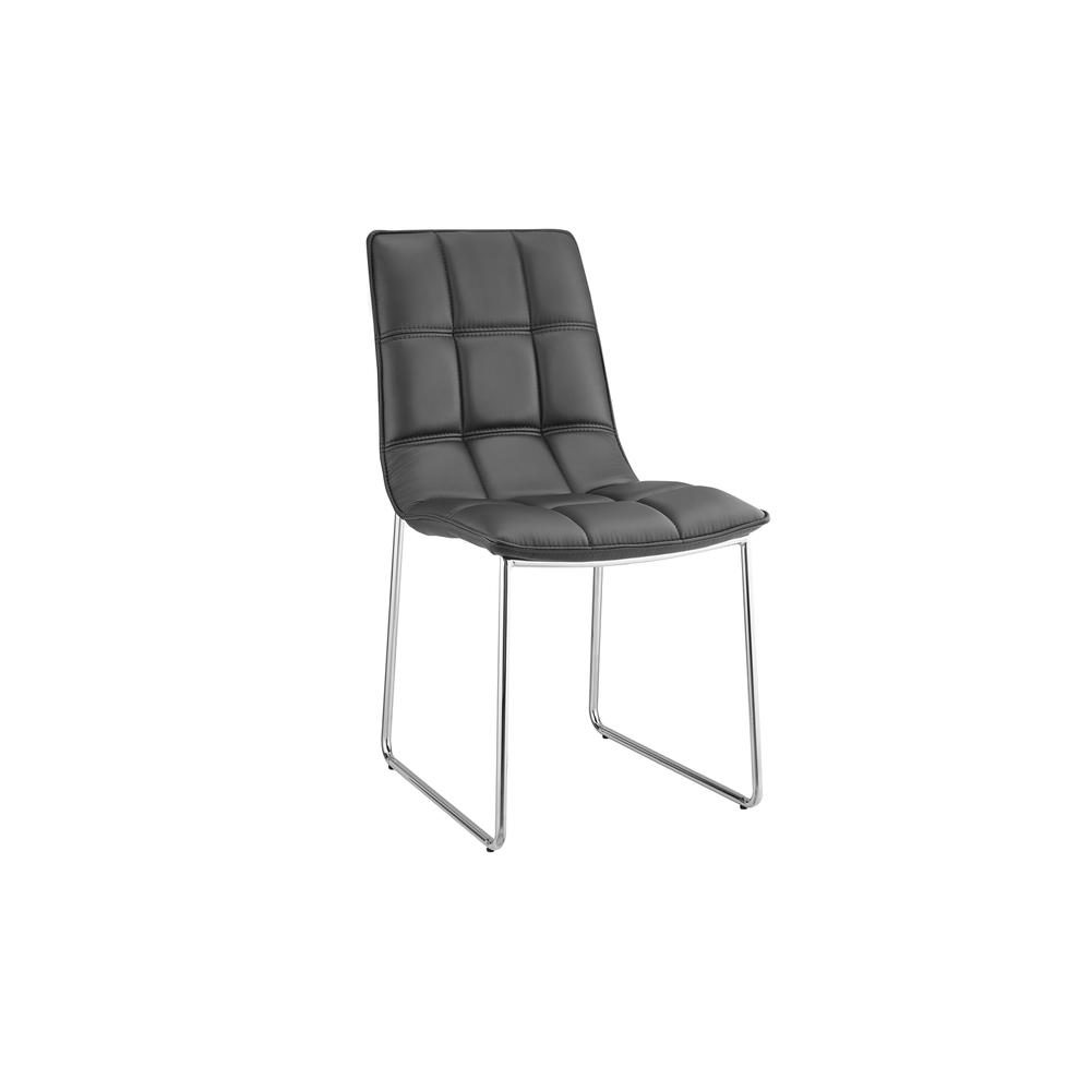 Leandro dining chair in black pu leather.. Picture 3