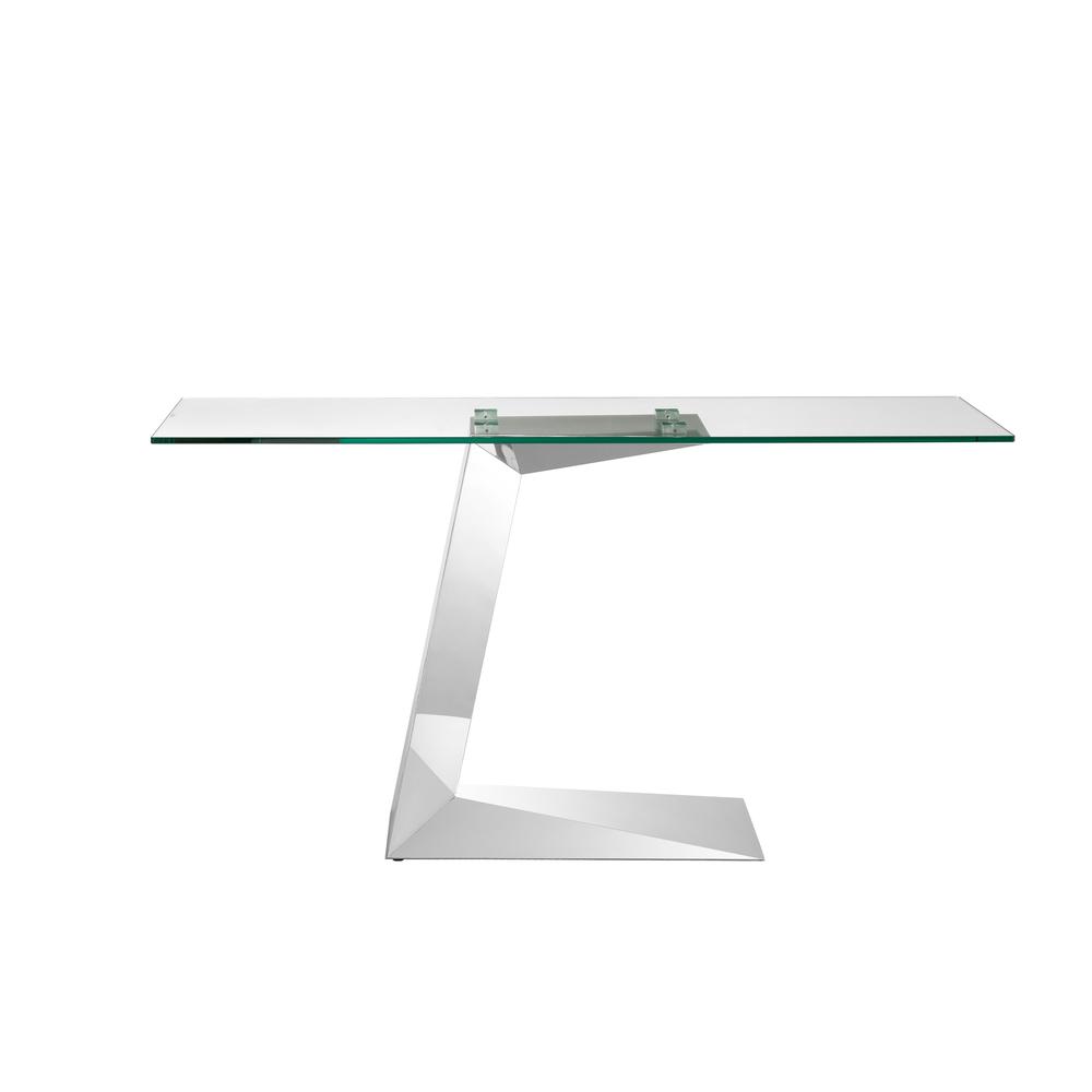 Cecilia console table in stainless glass.. Picture 3