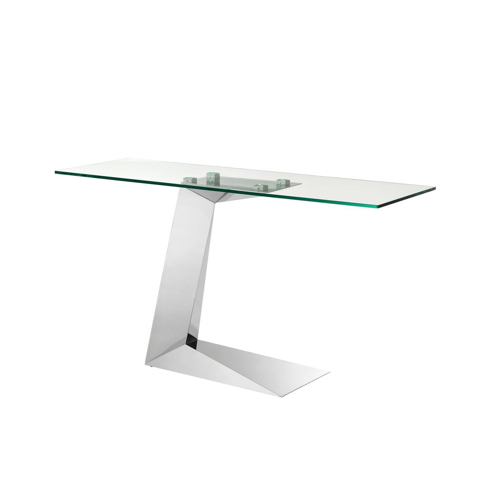 Cecilia console table in stainless glass.. Picture 4