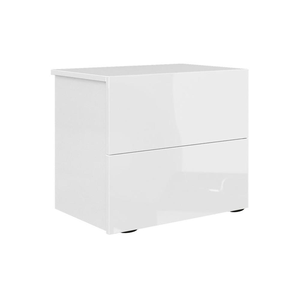 Ayla nightstand in white high gloss.. Picture 7