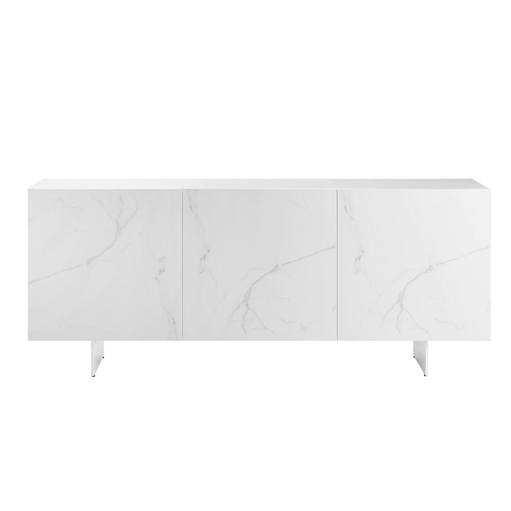 Hugo buffet in white marbled porcelain with storage.. Picture 3