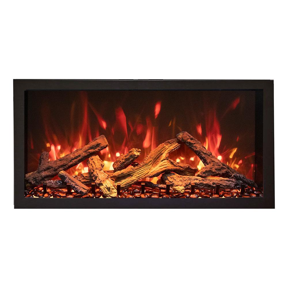 45" Tall Indoor or Outdoor Electric Built-in Fireplace. Picture 3