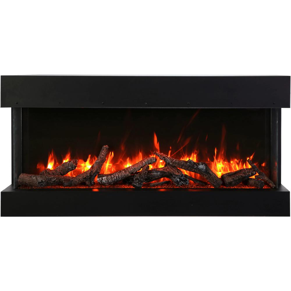 Smart 40" unit - 14 1/4" in depth 3 sided glass fireplace. Picture 1