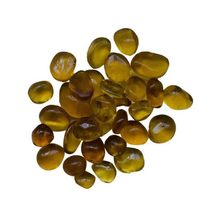 Small bead fireglass - 1 sq. ft. of media coverage 'amber'. Picture 2