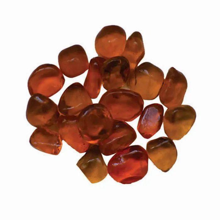 Small bead fireglass - 1 sq. ft. of media coverage 'orange'. Picture 1
