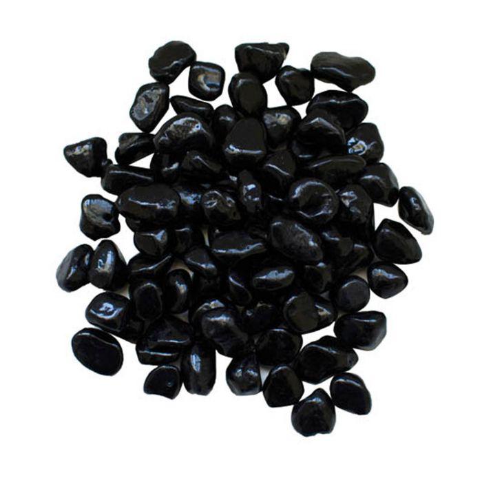 Small bead fireglass - 1 sq. ft. of media coverage 'black'. Picture 1