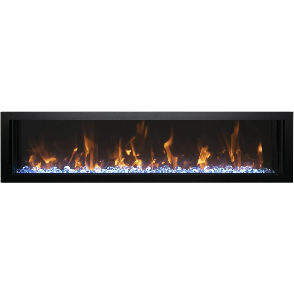 60" Extra Slim Featuring a 4" Depth-WiFi-3 Speed Fireplace. Picture 1