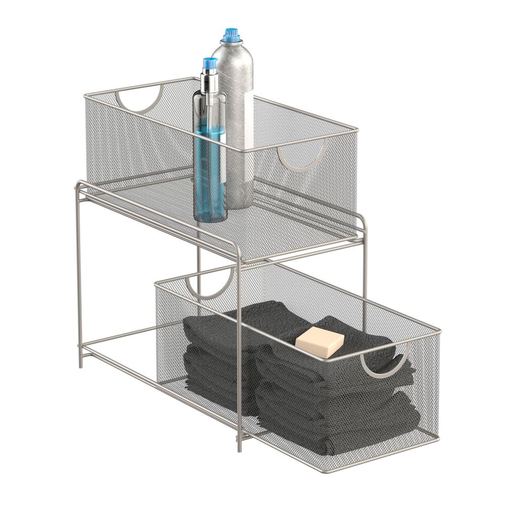 2 Tier Mesh Slide Out Organizer. Picture 2