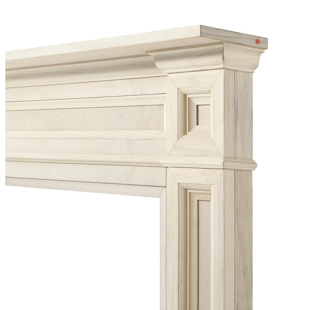 The Classique 56" Fireplace Mantel Unfinished. Picture 5
