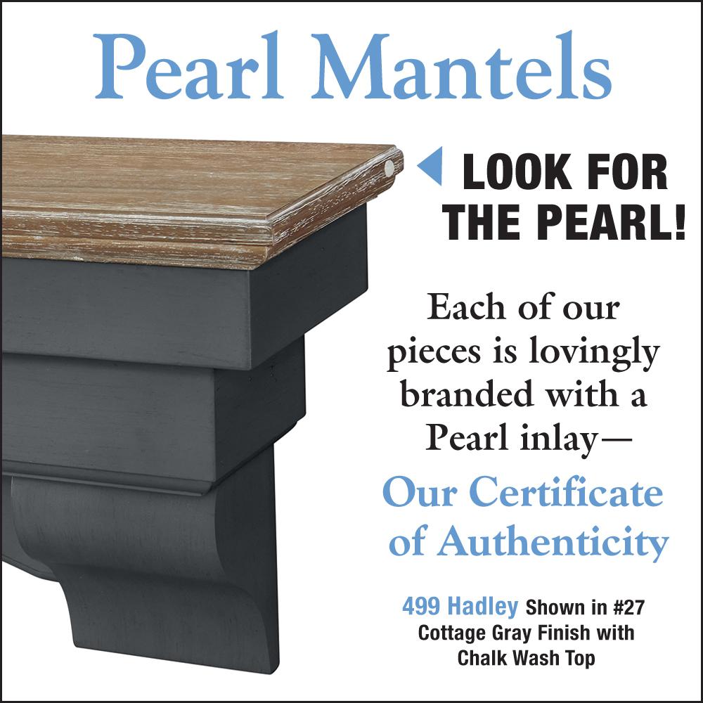 The Hadley 60" Shelf or Mantel Shelf Cottage Distressed Finish. Picture 5