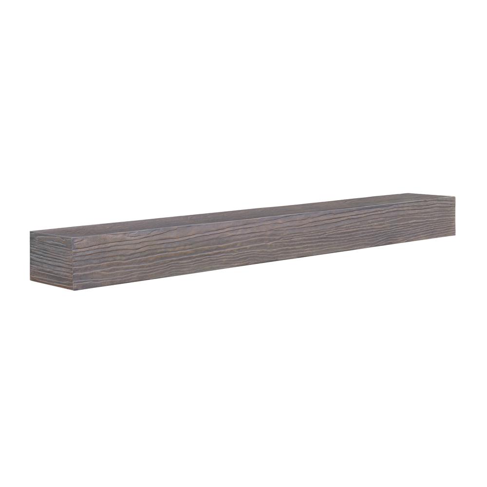 Zachary Non-combustible Natural Wood Look 48" Shelf Little River Finish. Picture 9