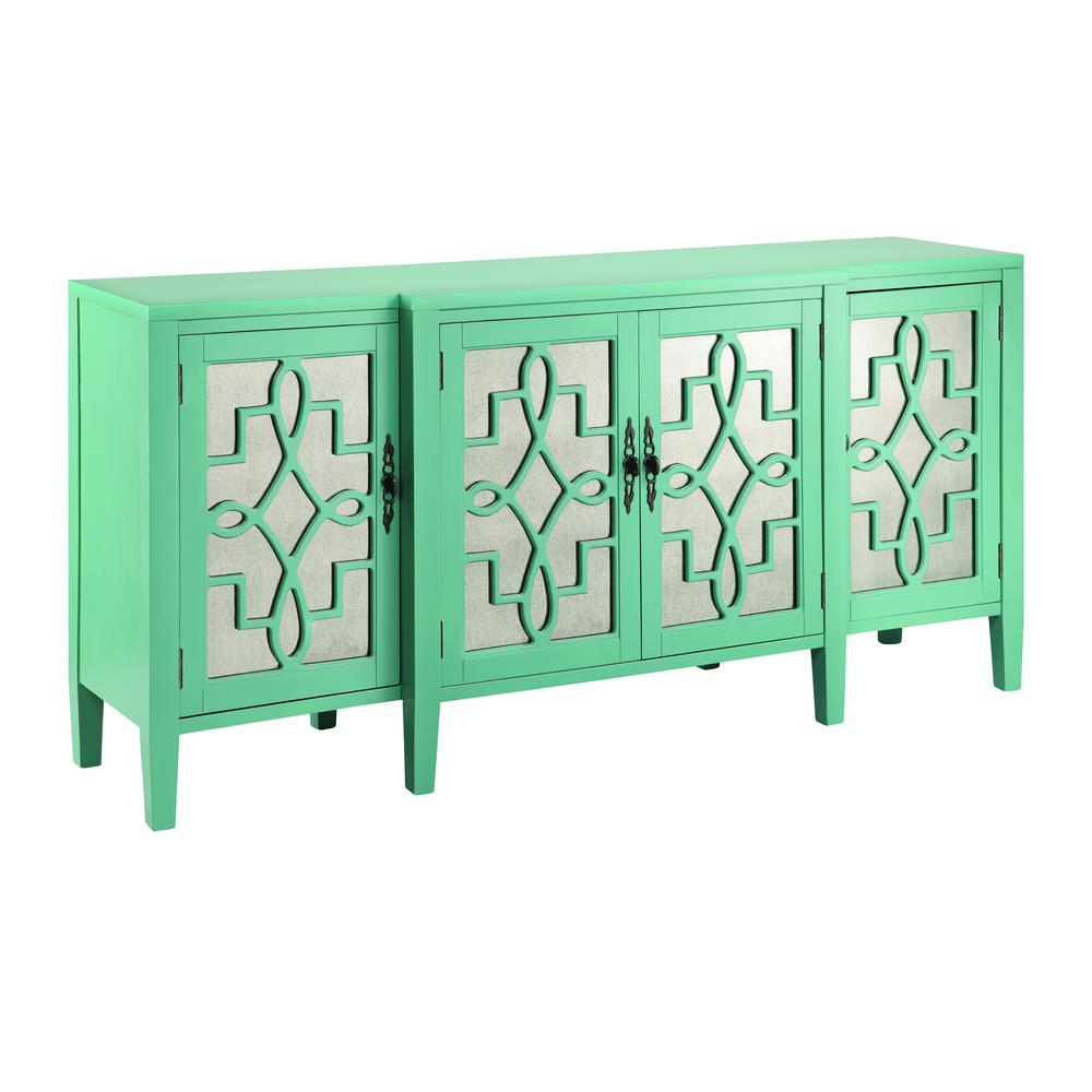Lawrence Cabinet In Turquoise. The main picture.