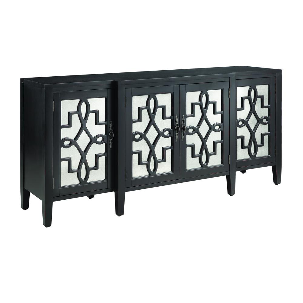 Lawrence Credenza - Black. The main picture.