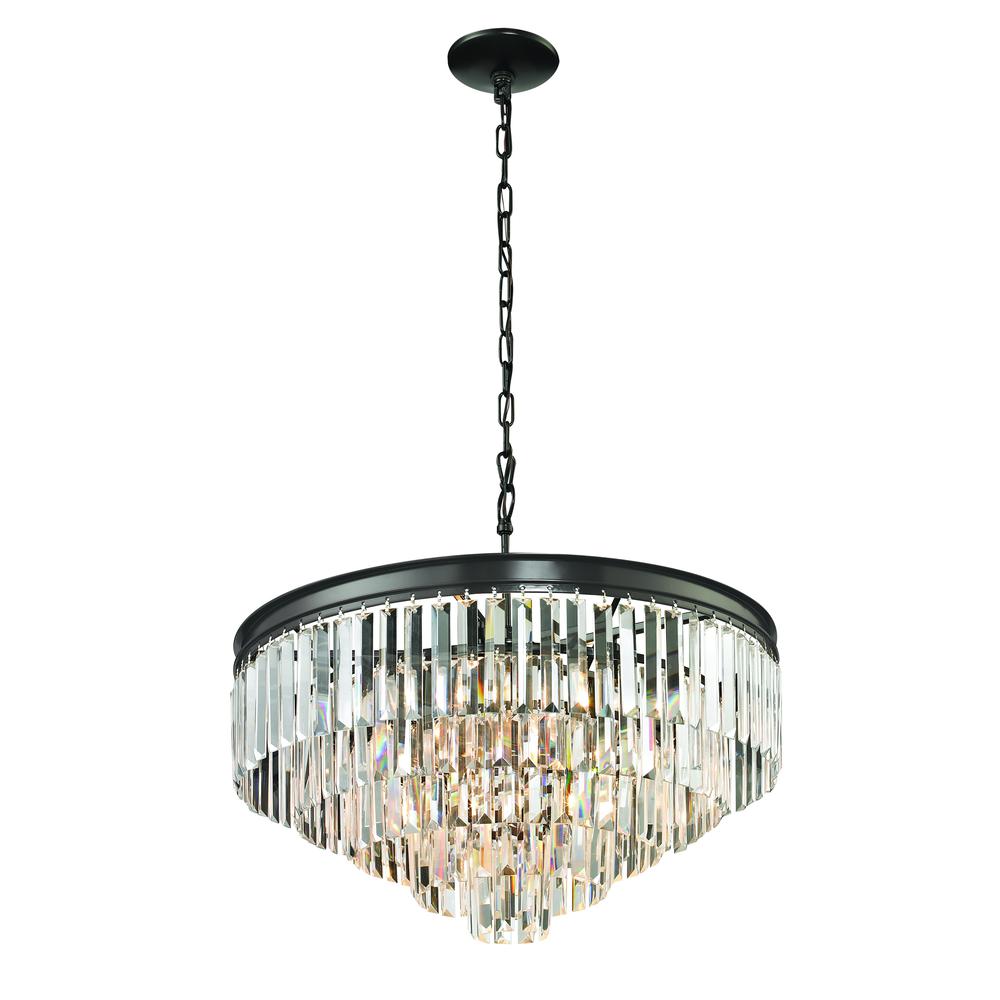 Palacial 6 Light Pendant In Oil Rubbed Bronze. Picture 1