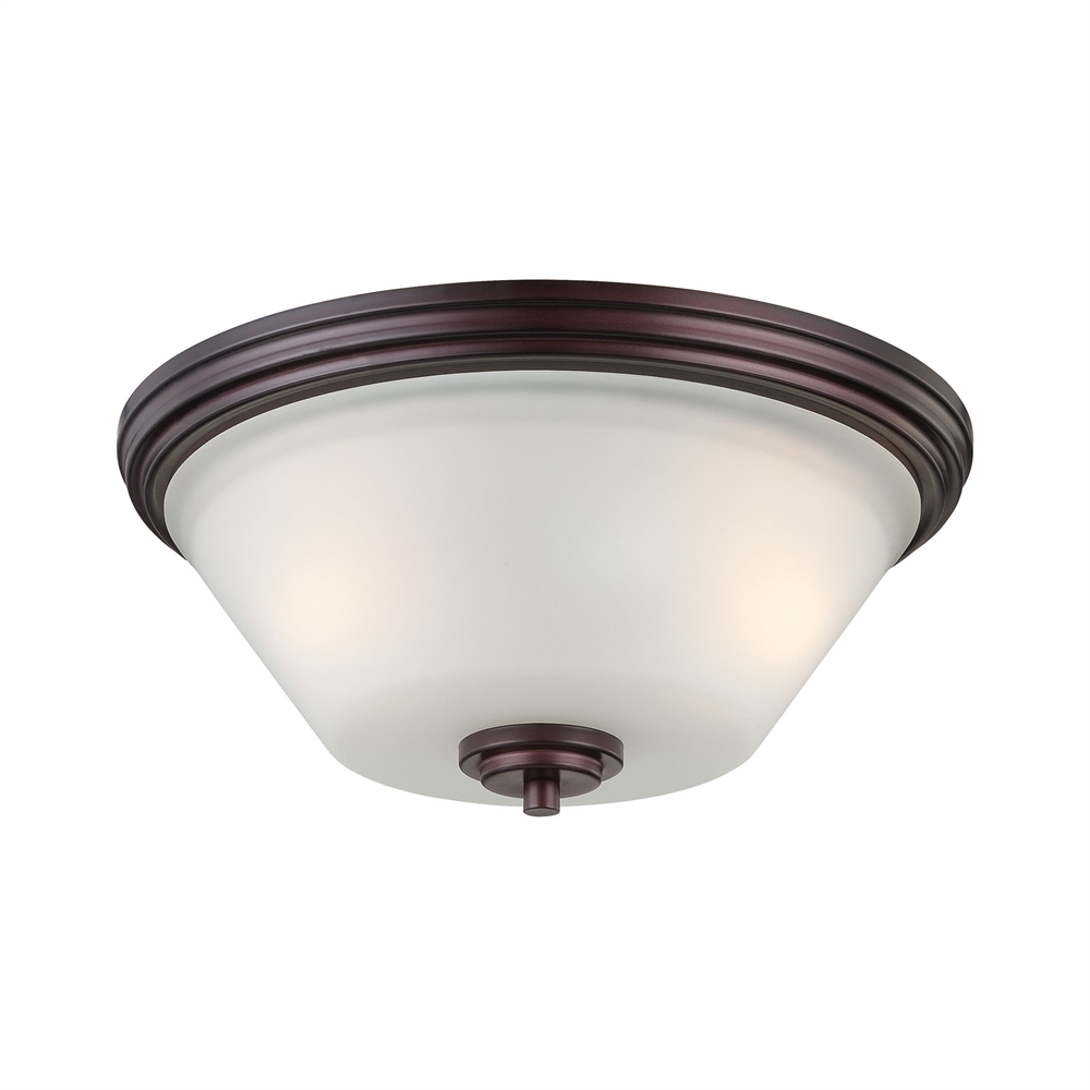 Pittman Ceiling Lamp Sienna Bronze 2X60. The main picture.