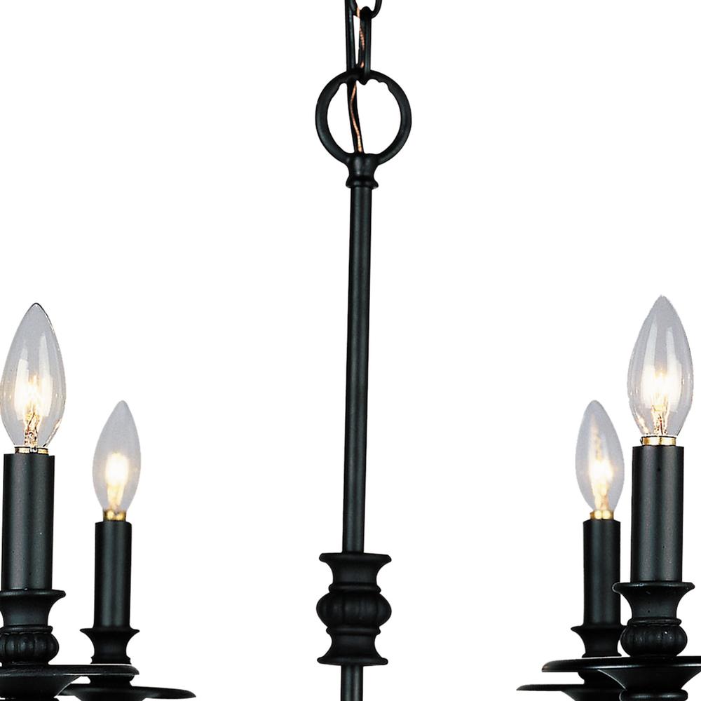 Hartford 6 Light Chandelier In Oil Rubbed Finish. Picture 4
