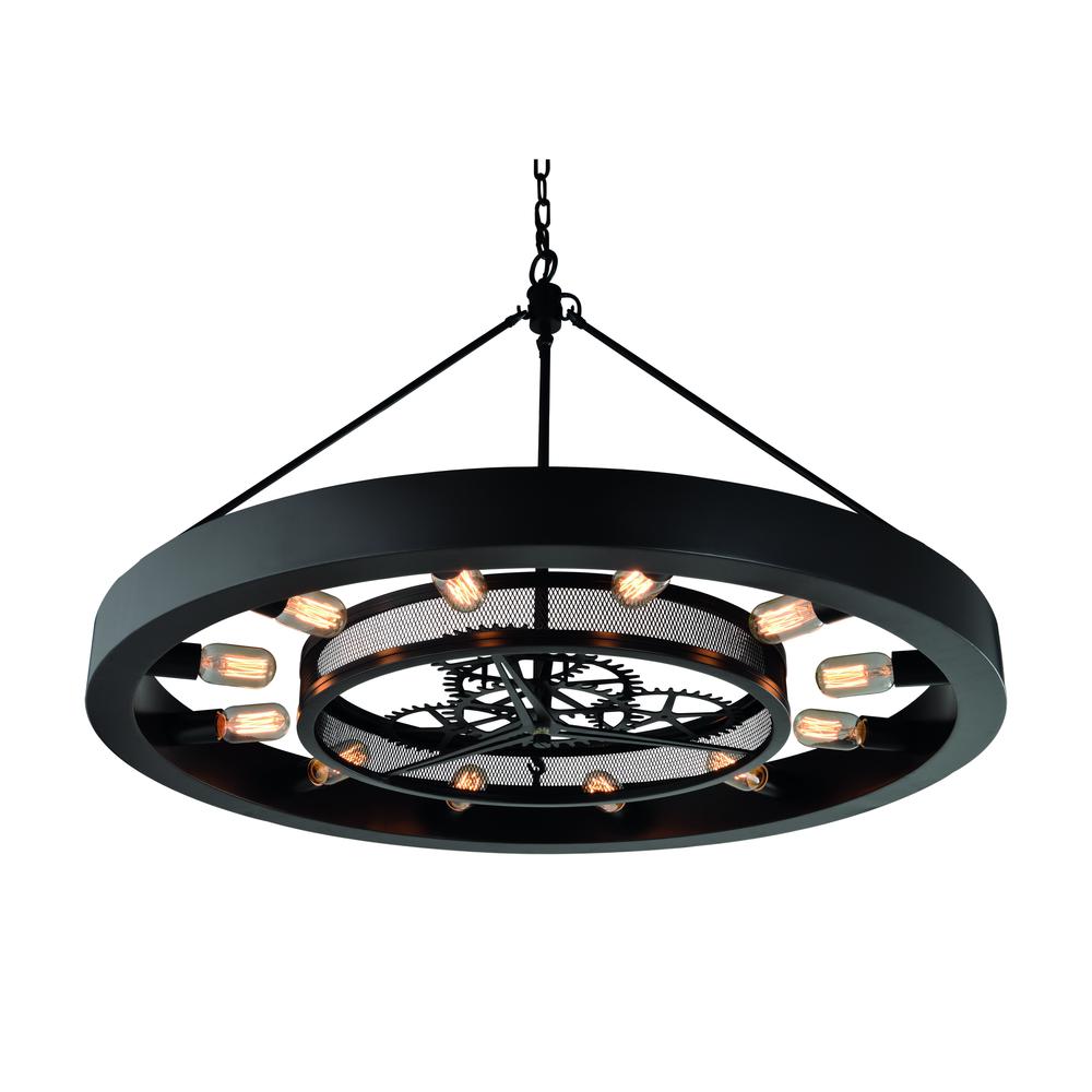 Chronology 12 Light Chandelier In Oil Rubbed Bronze. The main picture.