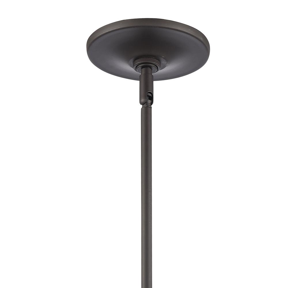 Connection 12'' Wide 2-Light Pendant - Oil Rubbed Bronze. Picture 5