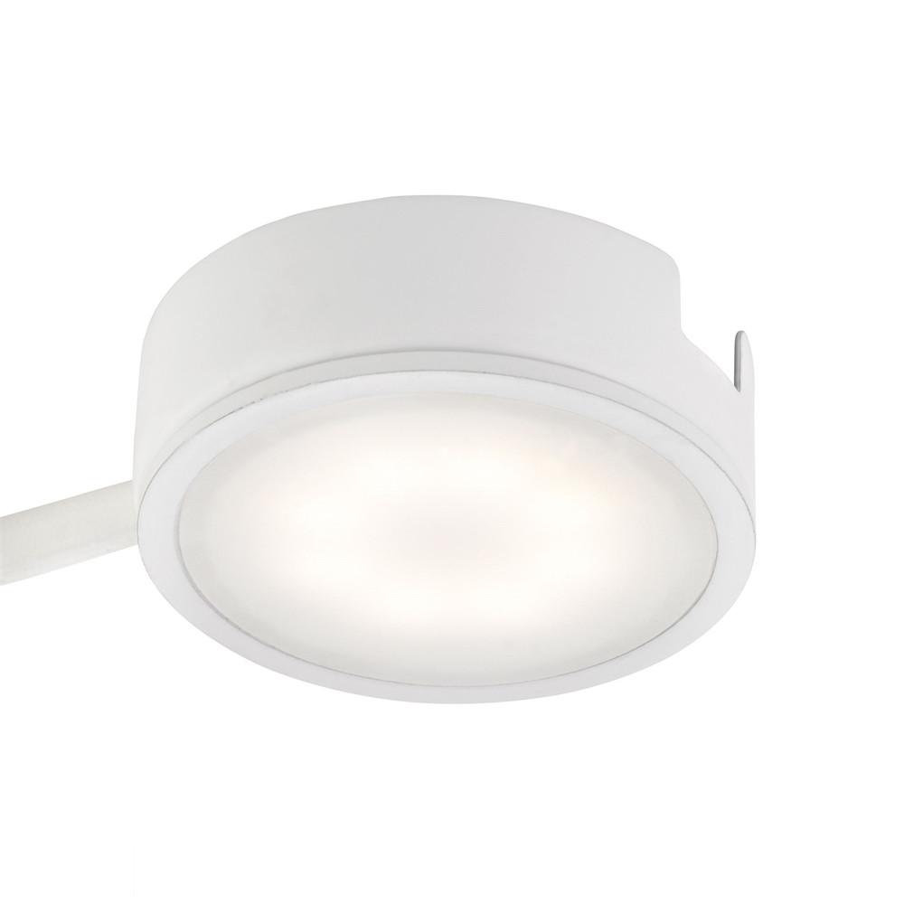 Tuxedo 1 Light LED Undercabinet Light In White With Power Cord And Plug. Picture 1