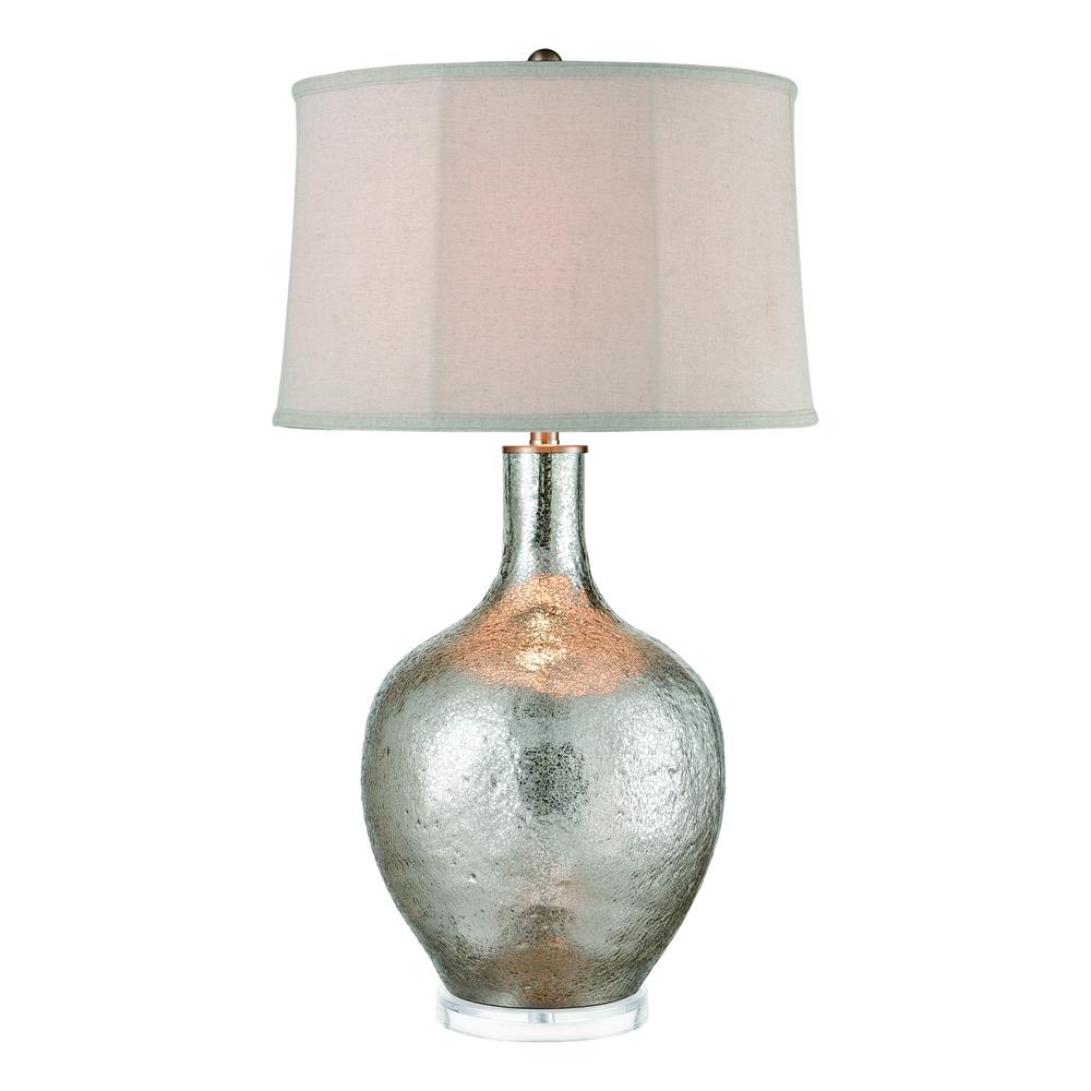 Balbo 33'' High 1-Light Table Lamp - Silver Mercury. Picture 1