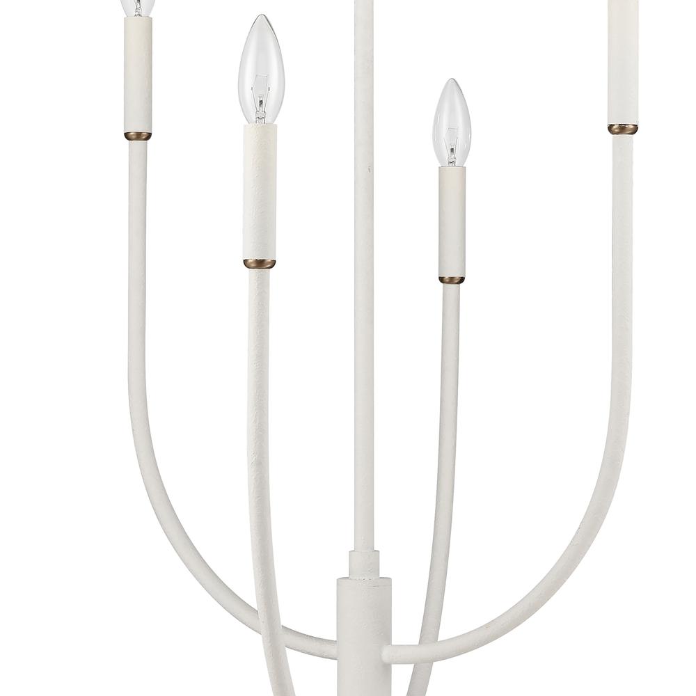 Continuance 30'' Wide 6-Light Chandelier - White Coral. Picture 3