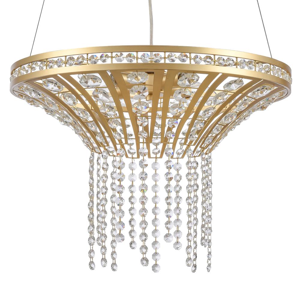 Fantania 18'' Wide 4-Light Chandelier - Champagne Gold. Picture 4