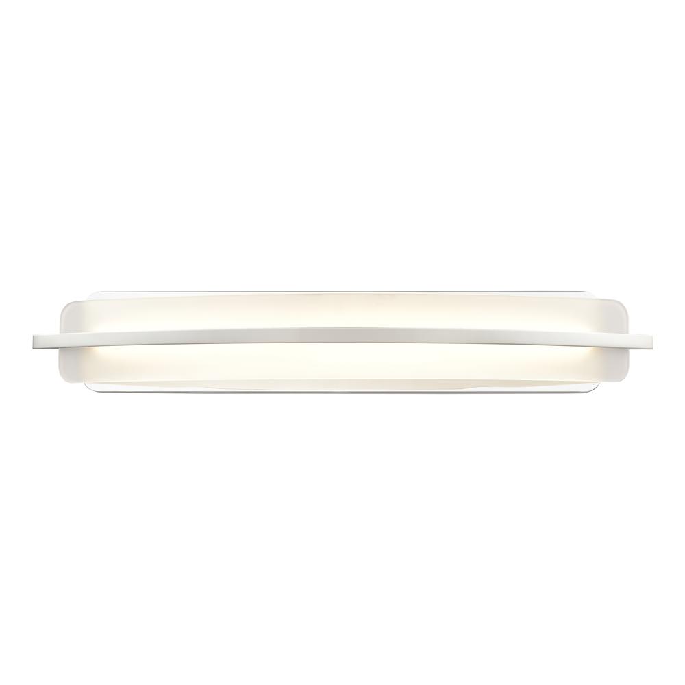Curvato 34.5'' WideLED Vanity Light - Polished Chrome. Picture 1