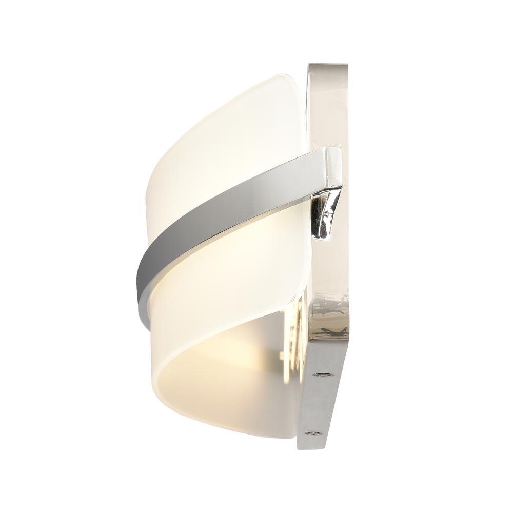 Curvato 34.5'' WideLED Vanity Light - Polished Chrome. Picture 4