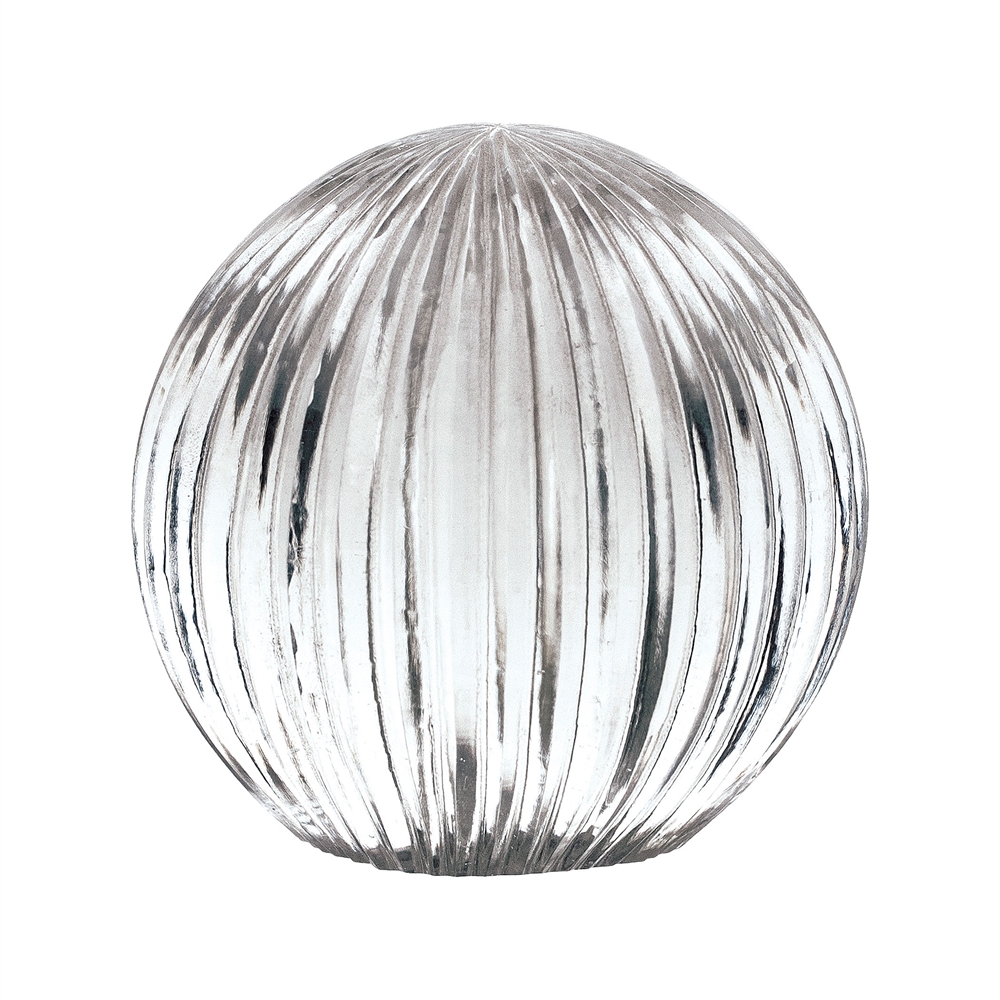 Ribbed Glass Globe. The main picture.