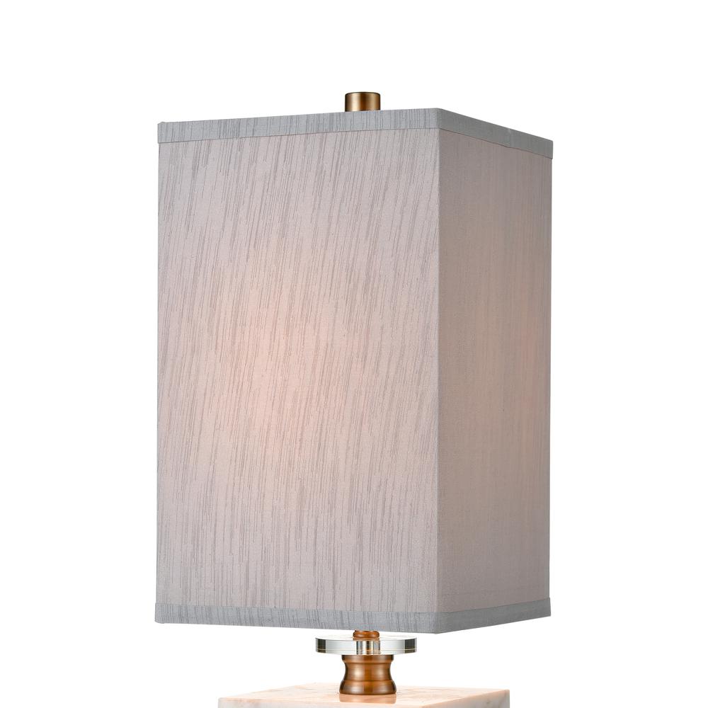 Stand 24'' High 1-Light Table Lamp - Clear. Picture 3