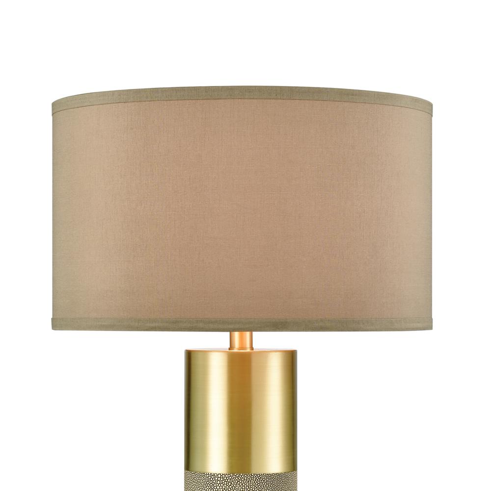 Tulle 29'' High 1-Light Table Lamp - Honey Brass. Picture 3