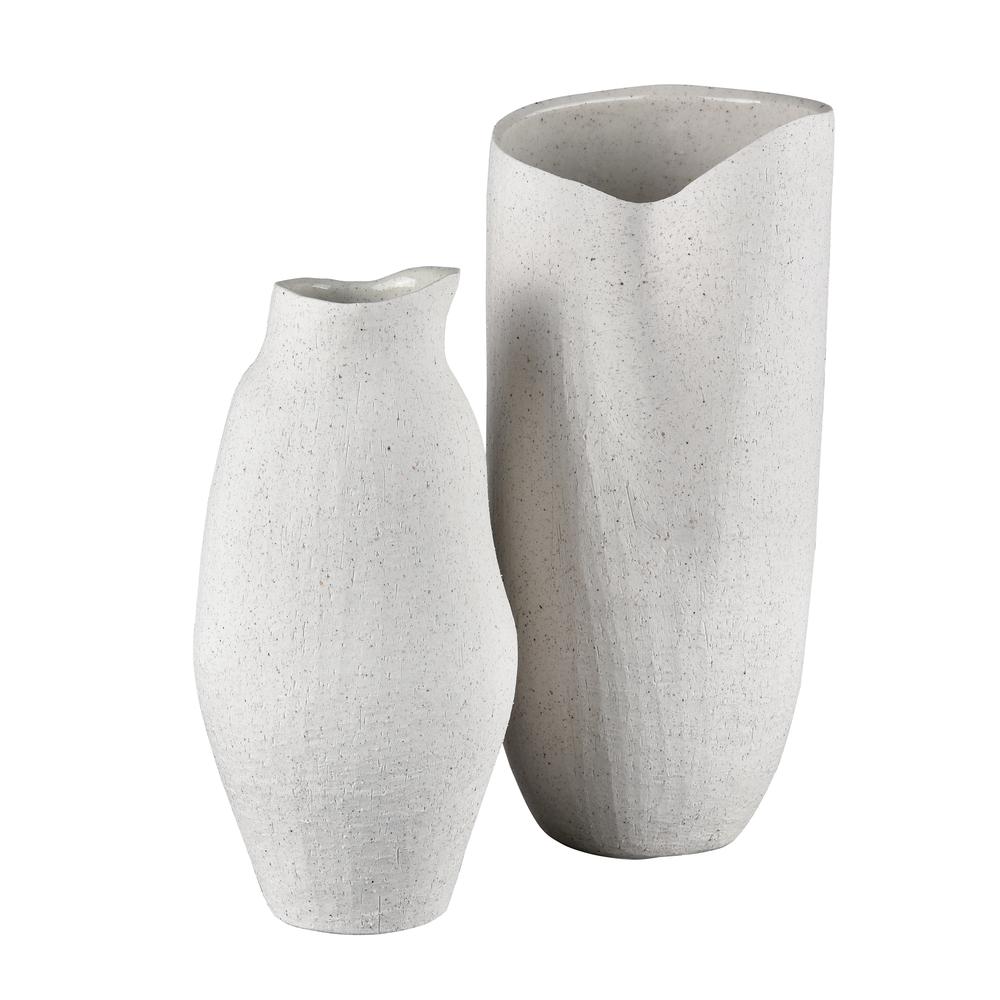 Ferraro Vase - Tall White. Picture 2