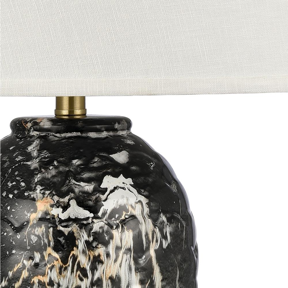 Causeway Waters 30'' High 1-Light Table Lamp - Black. Picture 4