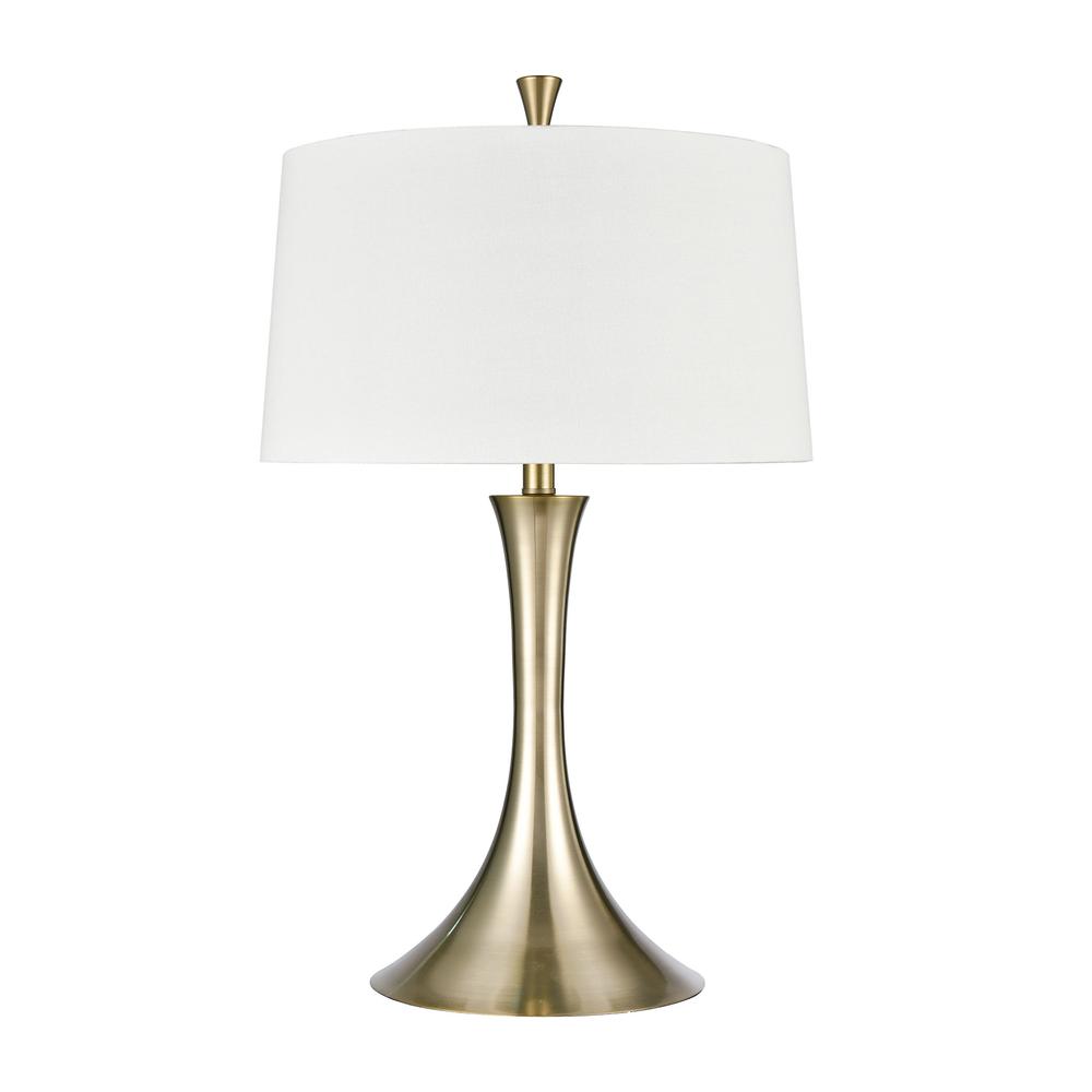 Branning 29'' High 1-Light Table Lamp - Antique Brass. Picture 2