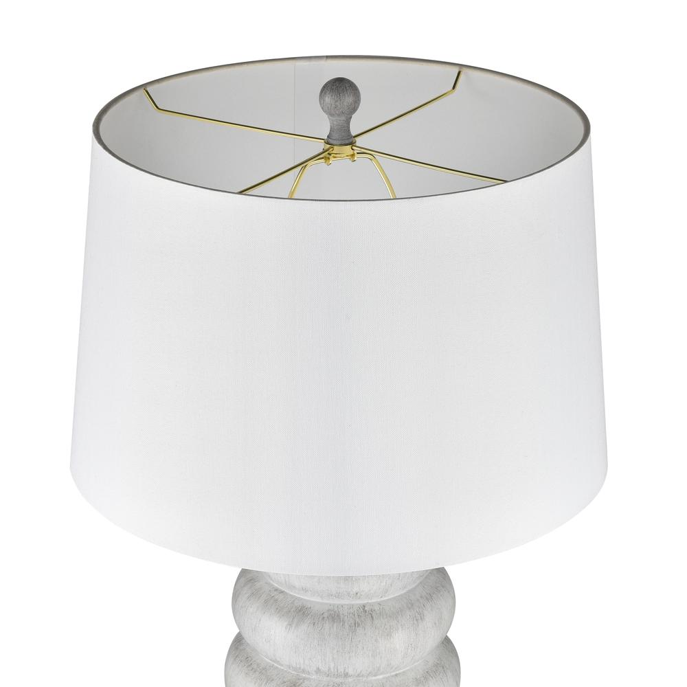 Barden 30'' High 1-Light Table Lamp - Set of 2 Light Gray. Picture 3