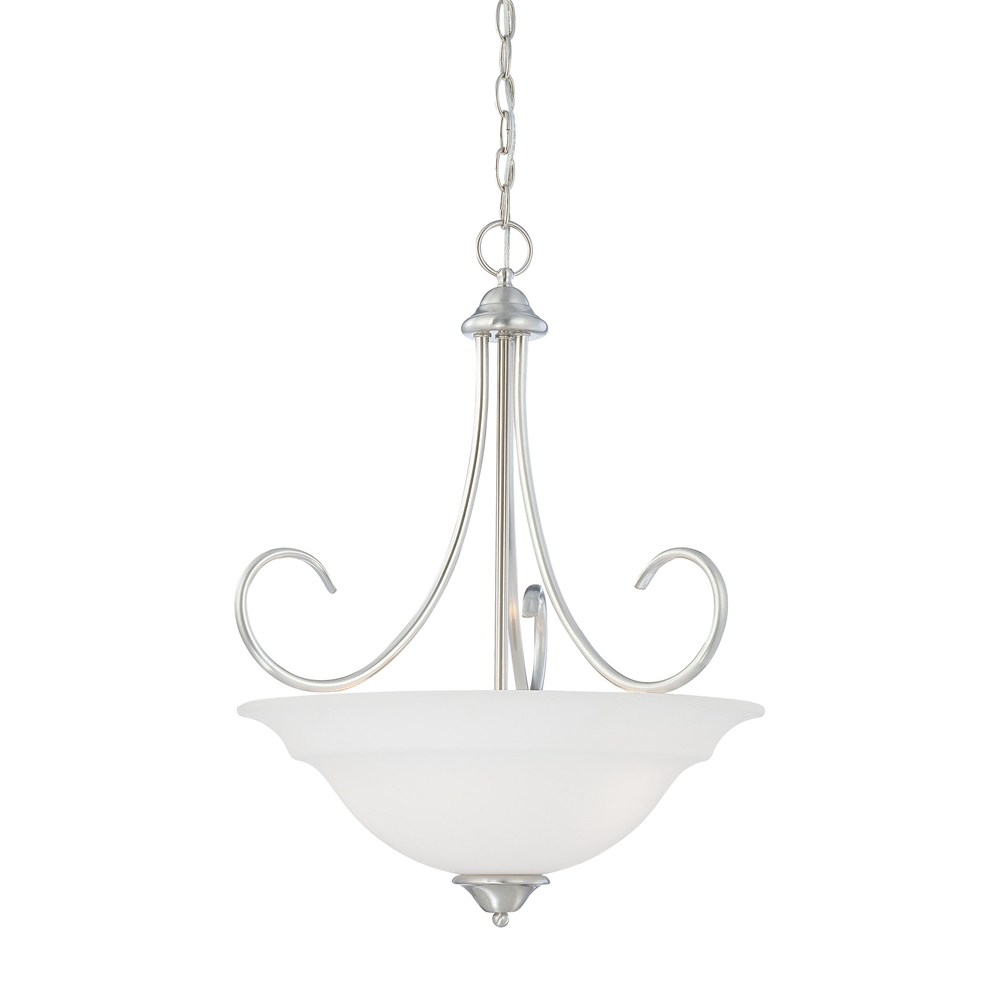 Bella Pendant Brushed Nickel 3X100W 120. Picture 1