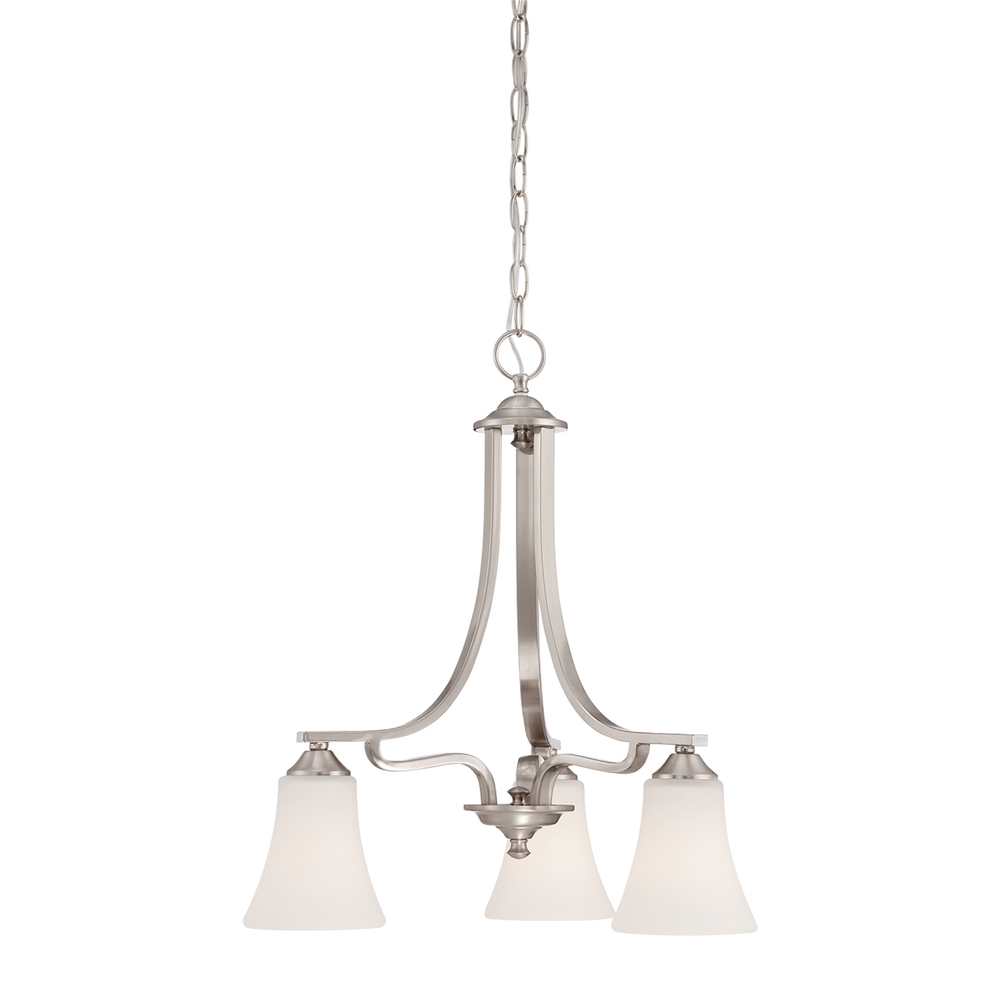 Treme Chandelier Brushed Nickel 3X100W. The main picture.