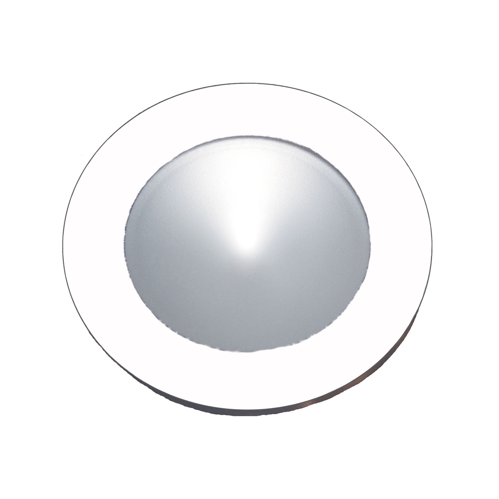 Polaris LED Puck Light In White. Picture 1