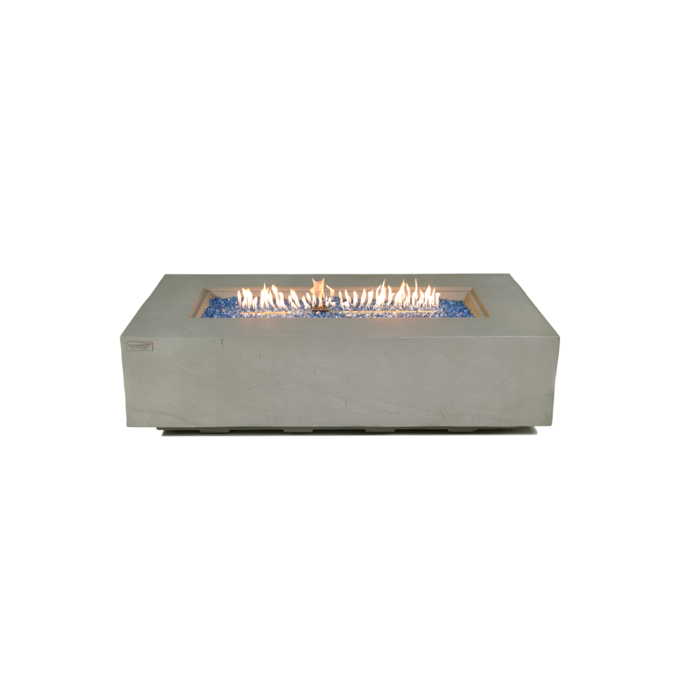 Meteora Fire Table- Space Grey Color Natural Gas Assembly. Picture 2